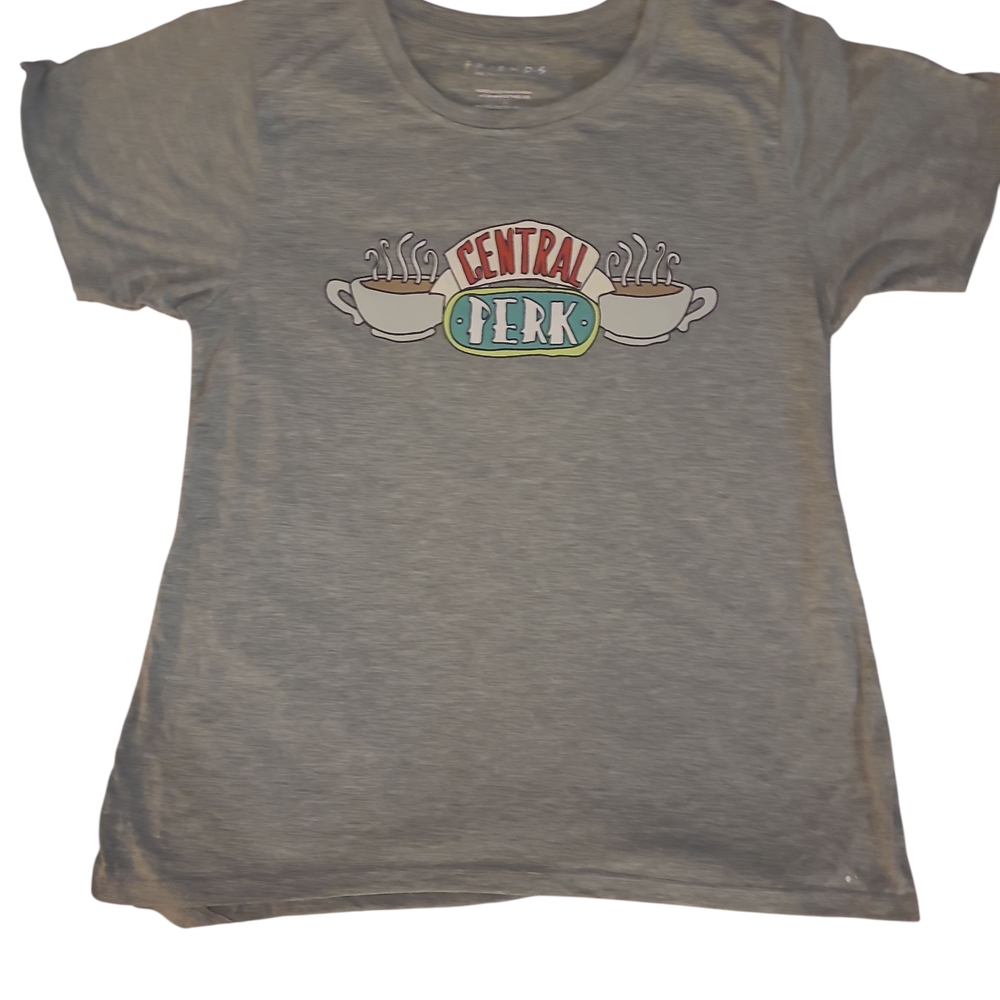 FRIENDS Gray Central Perk Womens Tee